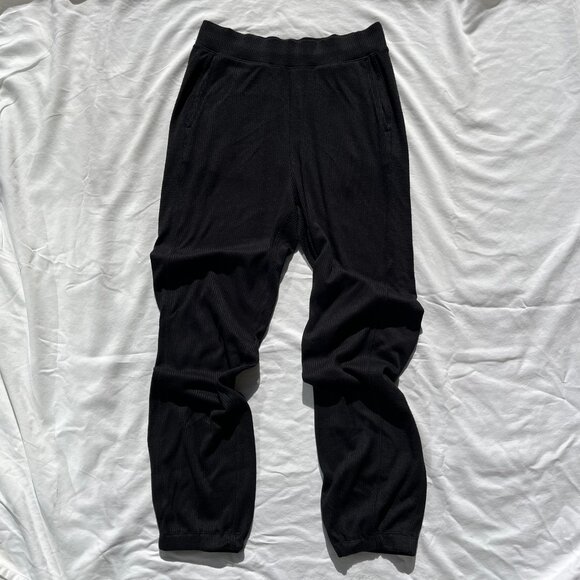 Rag & Bone Black City Lounge Pants - size L - Picture 2 of 12